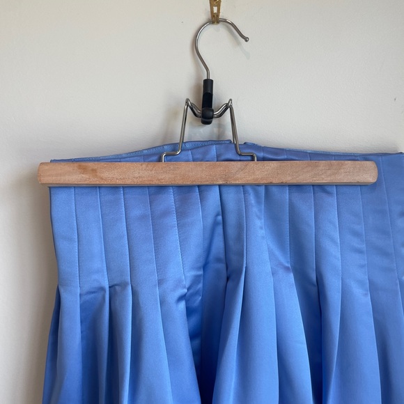 BLUE JCREW MIDI SKIRT— Brand new! - Picture 6 of 10